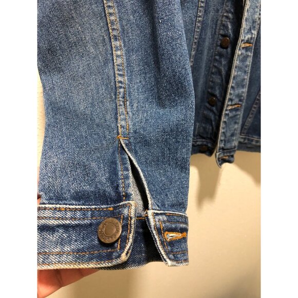 Austin Clothing Co. Blue Denim Jacket Mens XL Button-Up Heavyweight 100% Cotton - Picture 5 of 15